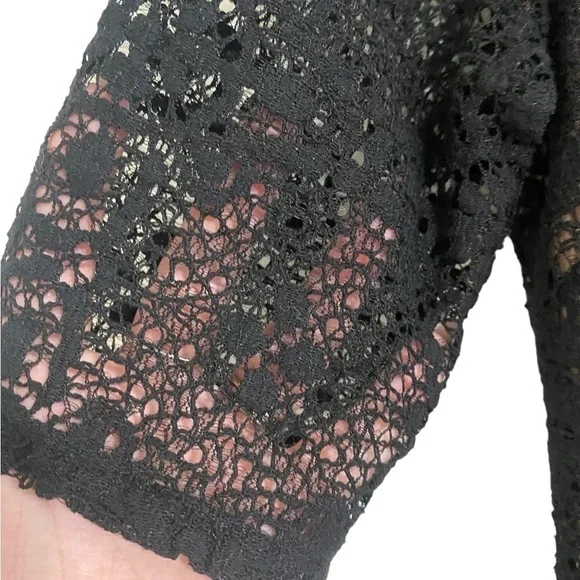 Bailey 44 Mesh Lace Blouse I Size: S - Picture 7 of 11